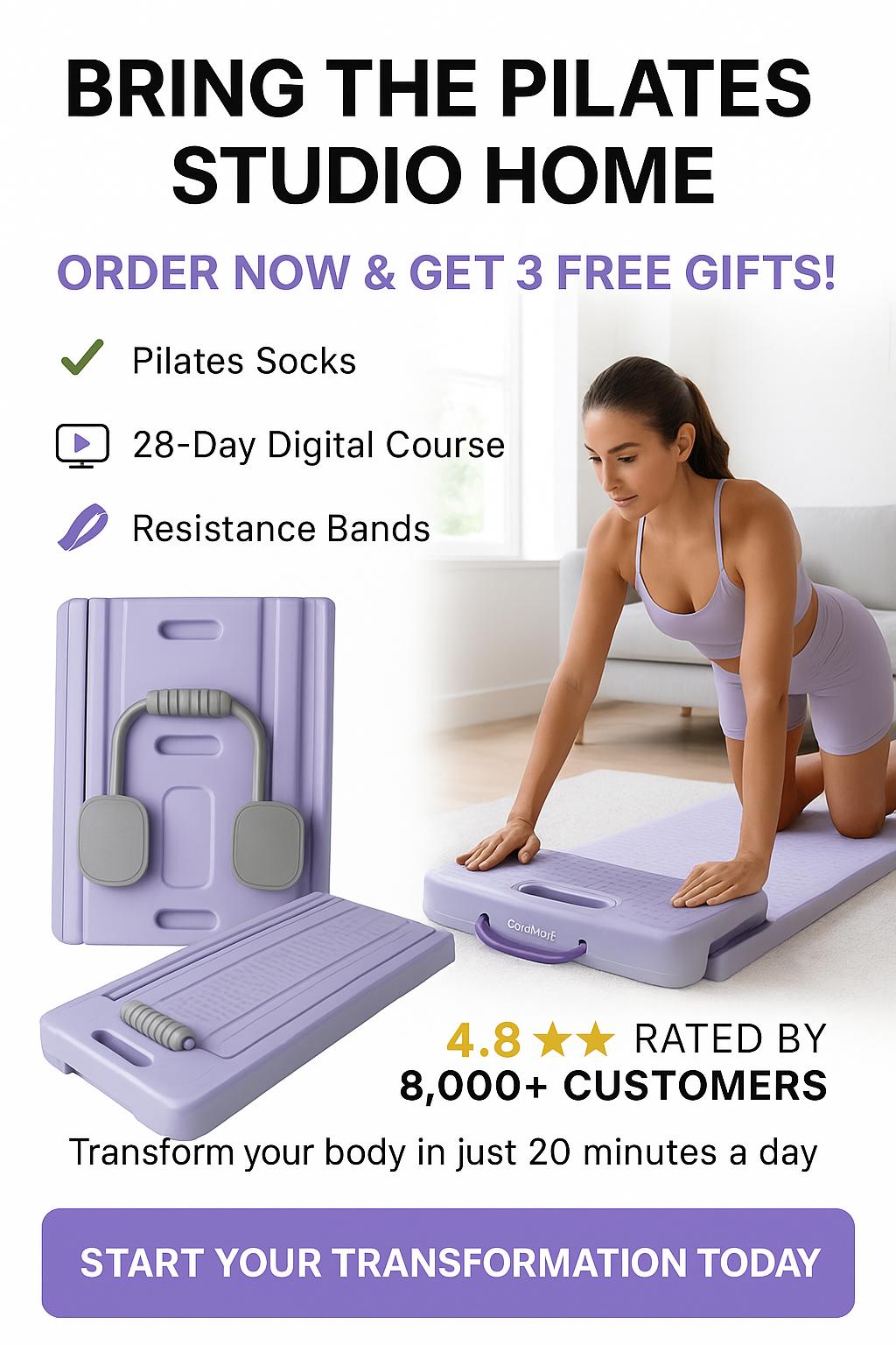 Pilates Board + Free 28-Day Challenge